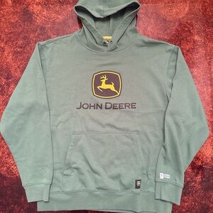 John Deere Green Men's Hoodie